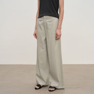 Sustainable Style: Organic Fiber Wide-Leg Pants