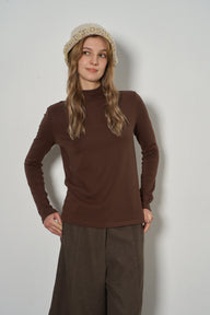 Women’s Half-Turtleneck Lightweight Thermal Top