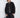 Fluffy Wool Zip-Up Crew Neck Coat