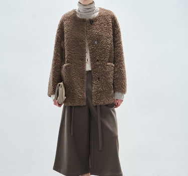 Warm Plush Wool Autumn/Winter Coat