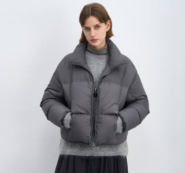 Lightweight Short Puffer for Winter Warmth