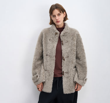 Women’s Wool Coat – Cozy Retro Chic Style