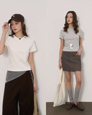 The Essential Cropped Clean-Cut T-Shirt for Every Occasion