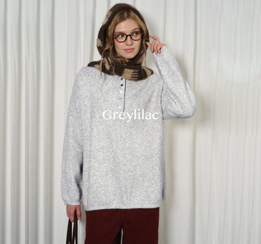 Versatile Retro-Style Oversized Button Shirt