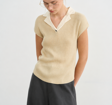 Minimalist Flared Sleeve Women's Top