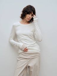 Premium Tencel Wool Blend Crew Neck Base Layer