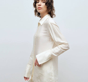 Lightweight Lapel Slim Shirt for Effortless Style