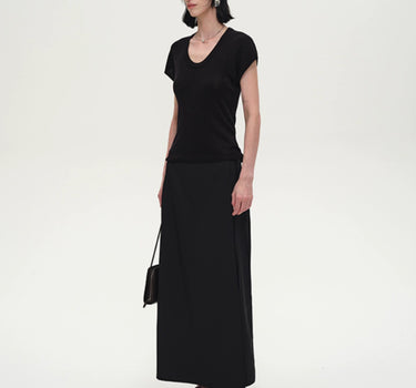 Wrinkle-Resistant Wool Skirt | Stay Sharp & Stylish