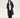 The Misty Pleated Silhouette Trench Coat Jacket