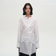 Sustainable Style: Wool Blend Long Sleeve Top