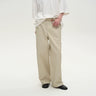 Washed Cotton Blend Straight Pants | Fall & Winter Essentials