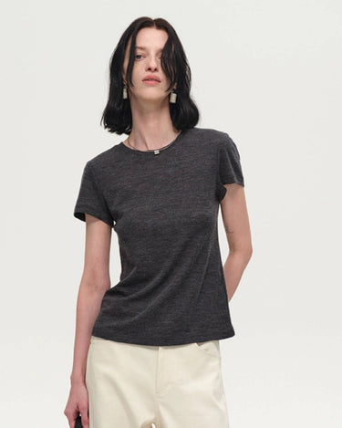 All-Wool Minimalist Tee | Classic Comfort