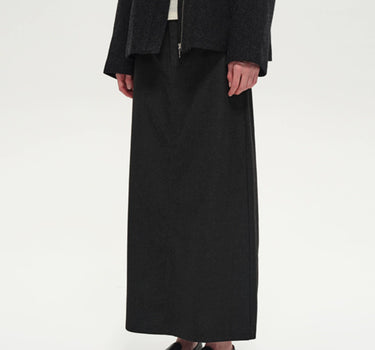 Skin-Friendly Elastic Fiber Half Skirt – Effortless Style & Comfort