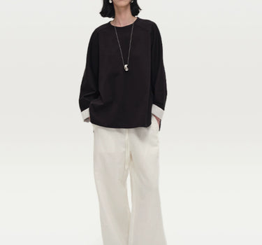 Timeless Comfort: Washed and Dyed Linen-Cotton Pants