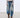 Vintage Washed Denim Wide-Leg Jeans for Women