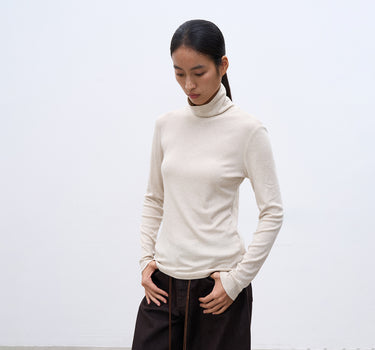 Women’s High-Neck Tencel Wool Base Layer