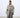 Mid-Length Drawstring Stand Collar Leather Jacket
