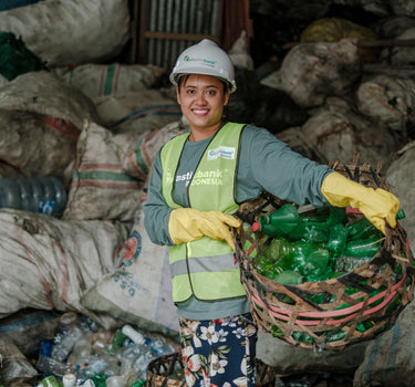 Remove 5 ocean bound plastic bottles