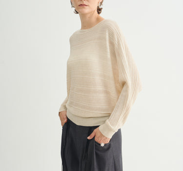 Women's Batwing Sleeve Knit Top