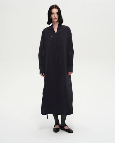Acetate Blend Vintage Dress | Fall Elegance Redefined