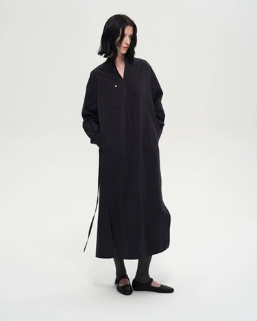 Acetate Blend Vintage Dress | Fall Elegance Redefined