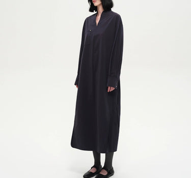 Acetate Blend Vintage Dress | Fall Elegance Redefined