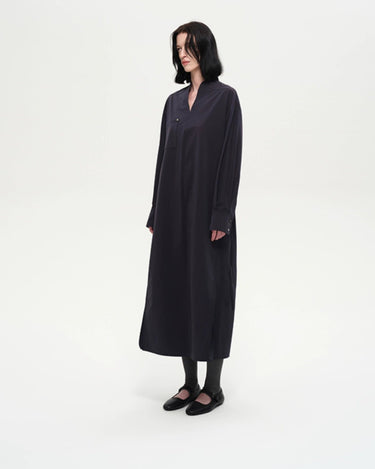 Acetate Blend Vintage Dress | Fall Elegance Redefined