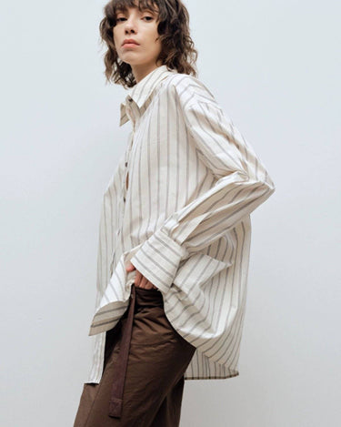 Bold Stripes & Color Block Casual Shirt | Stylish Comfort