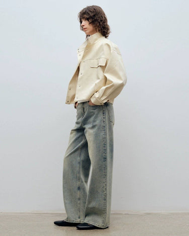 Classic Stand - Up Collar Jacket: Timeless and Trendy - CENEECHO