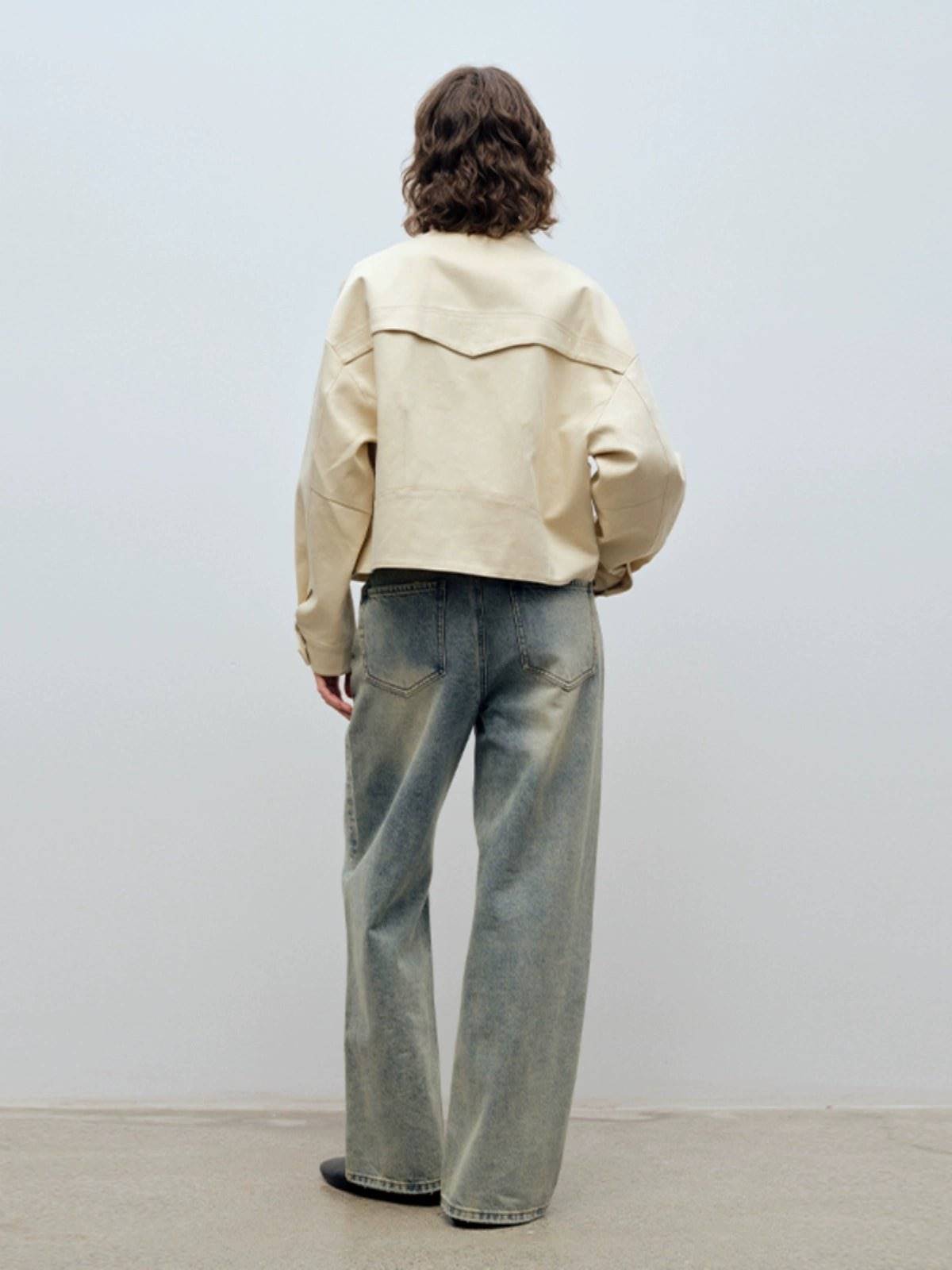 Classic Stand-Up Collar Jacket: Timeless and Trendy | CENEECHO