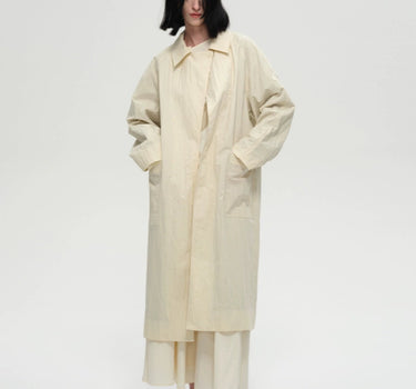 Color Block Trench Coat | Bold & Stylish