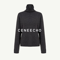Soft Merino Wool High-Neck Winter Top
